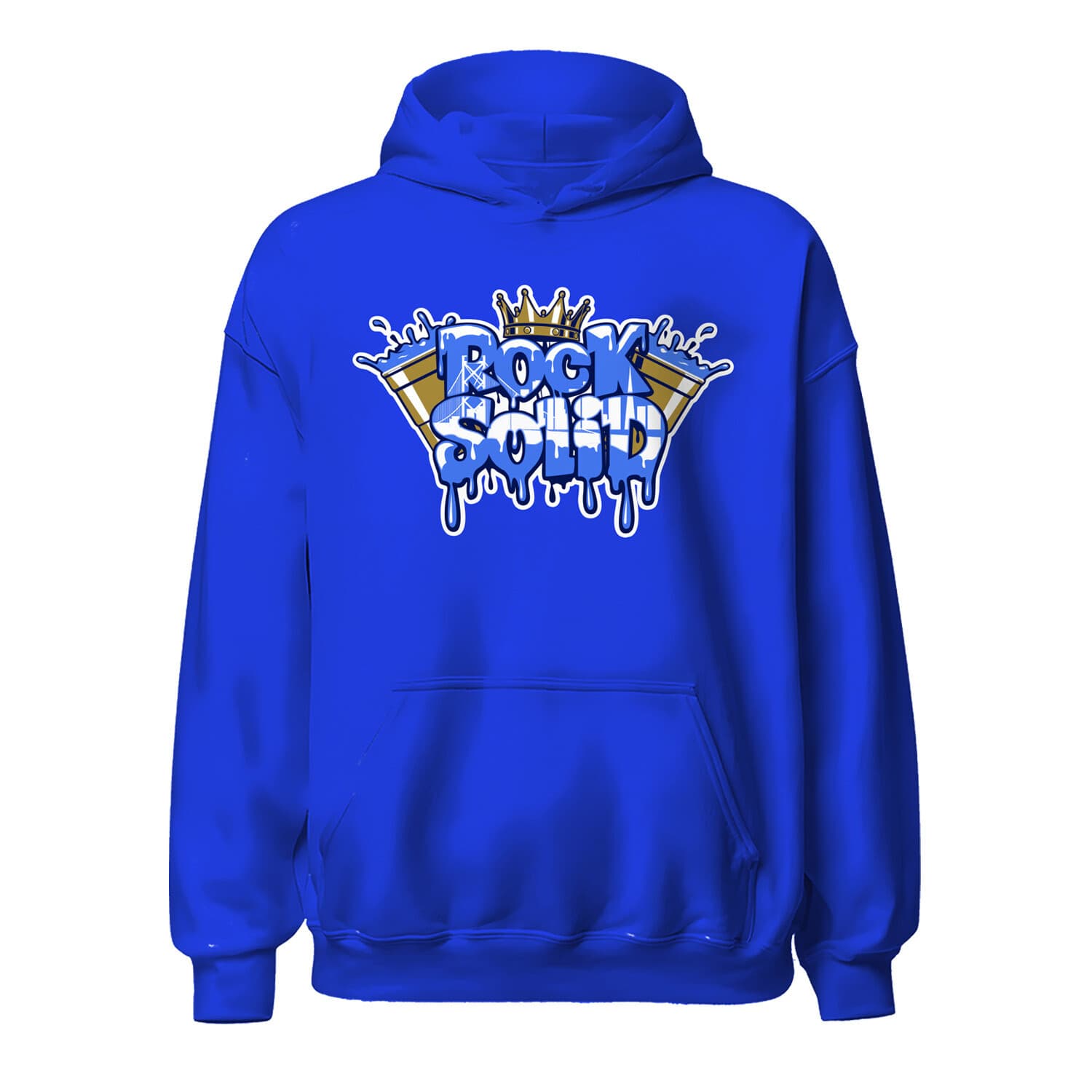 Royal Blue Rock Solid Hoodie